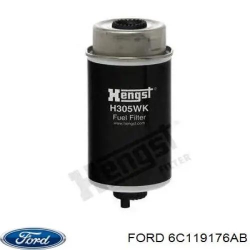 Filtr paliwa 6C119176AB Ford