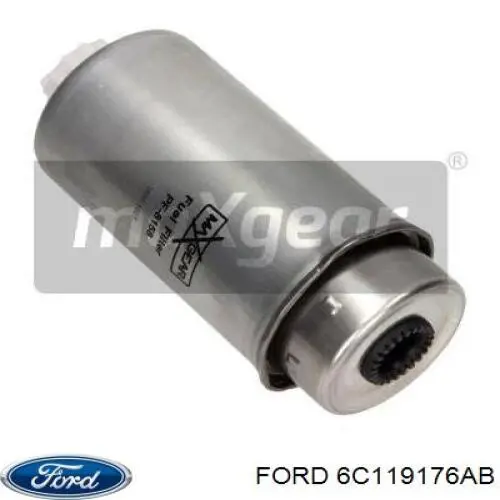 Do koszyka 6C119176AB Ford Filtr paliwa