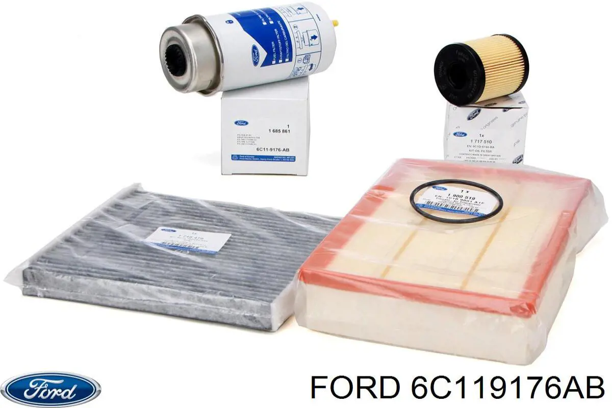 Filtr paliwa 6C119176AB Ford