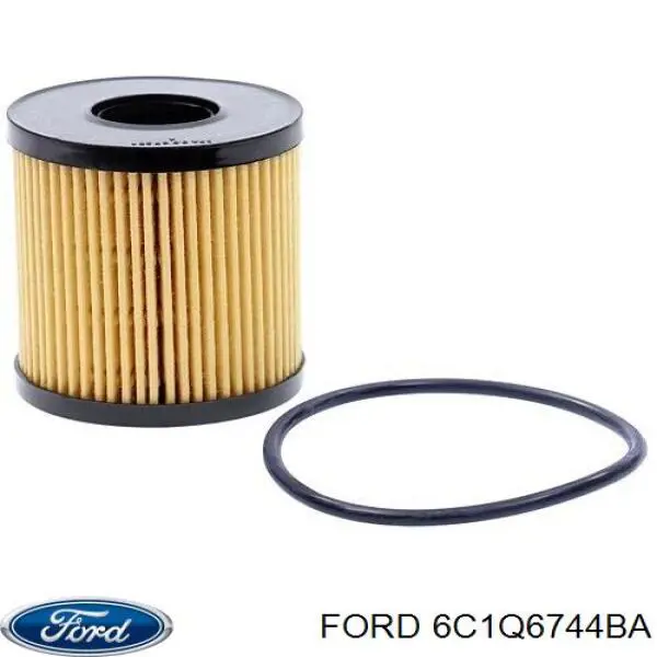 Do koszyka 6C1Q6744BA Ford Filtr oleju