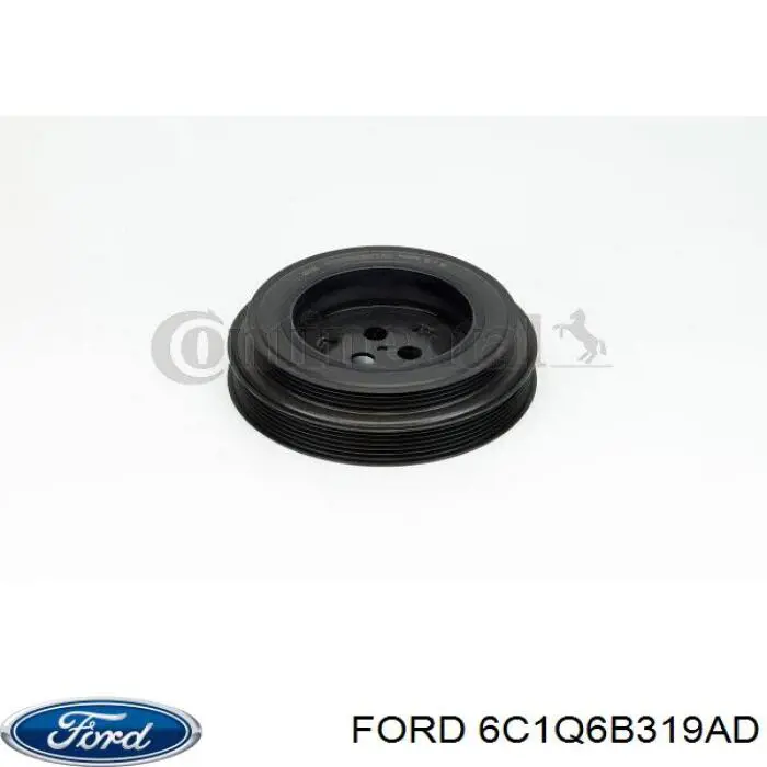 Koło pasowe wału korbowego Ford 6C1Q6B319AD cena, od 90,20 USD