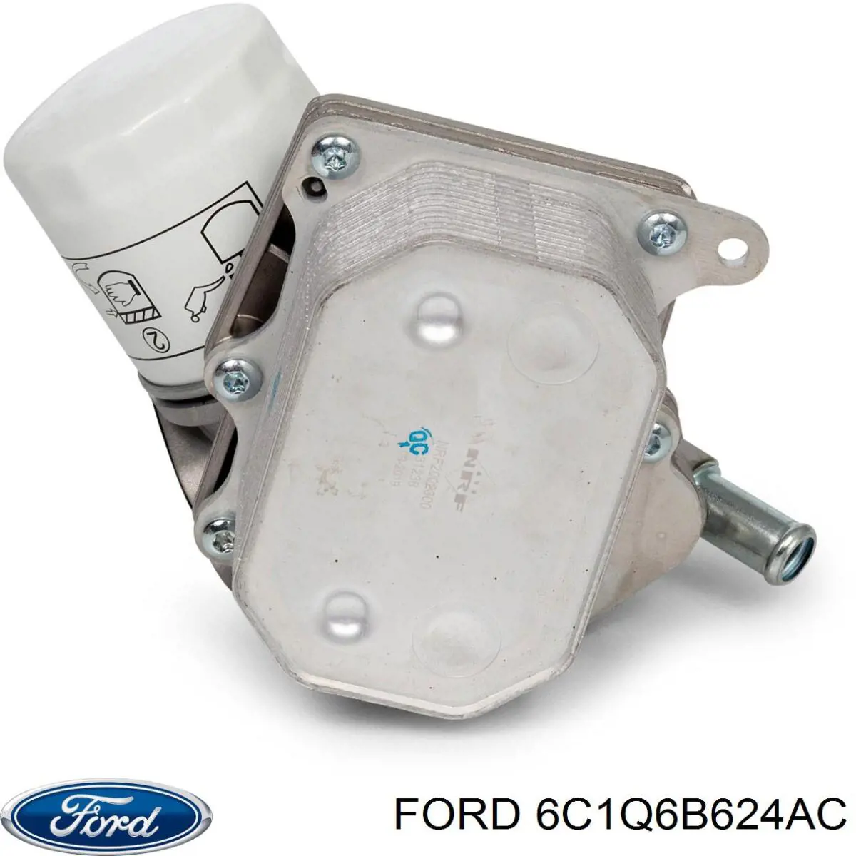 Obudowa filtra oleju Ford 6C1Q6B624AC cena, od 57,60 USD