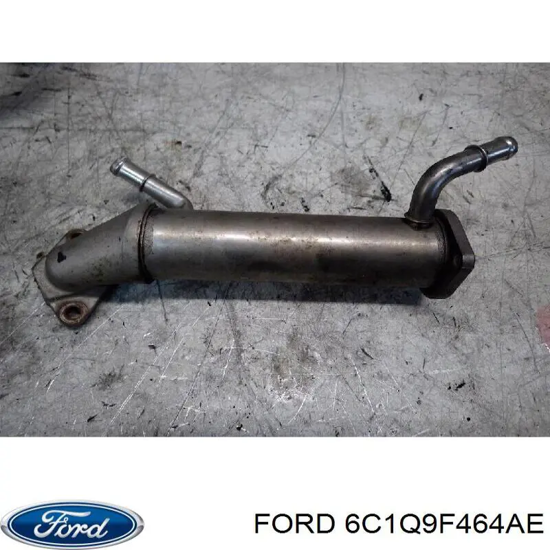 Chłodnica układu recyrkulacji spalin EGR Fiat/Alfa/Lancia 6C1Q9F464AF