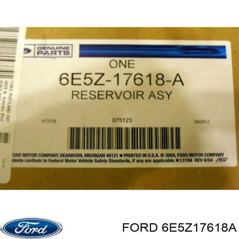 6E5Z17618A Ford Pompka spryskiwacza szyby przedniej