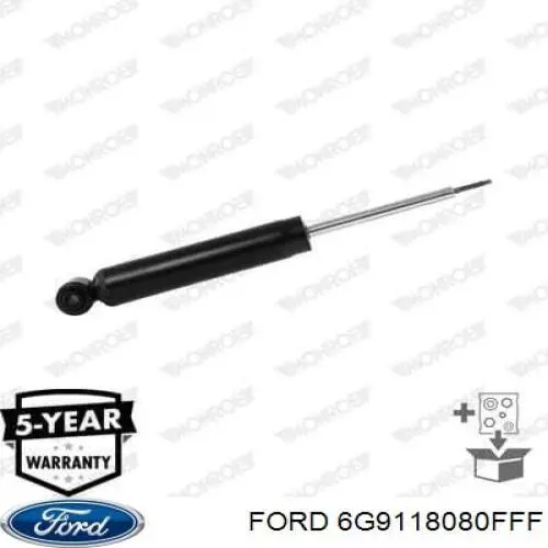 6G9118080FFF Ford Amortyzator tylny