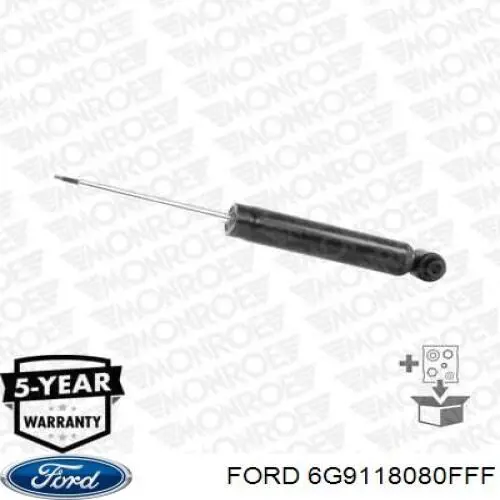 Amortyzator tylny Ford 6G9118080FFF cena, od 33,89 USD