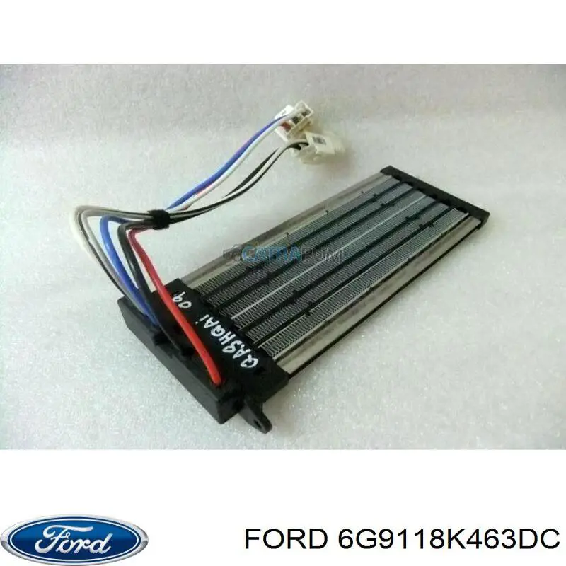 6G9118K463DA Ford Podgrzewacz elektryczny powietrza układu ogrzewania salonu