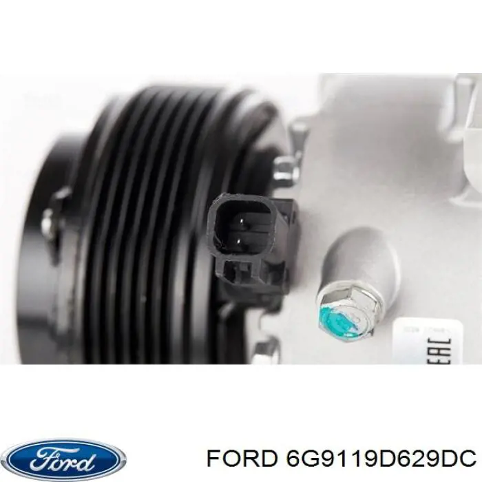 Sprężarka klimatyzacji Ford 6G9119D629DC cena, od 189,04 USD
