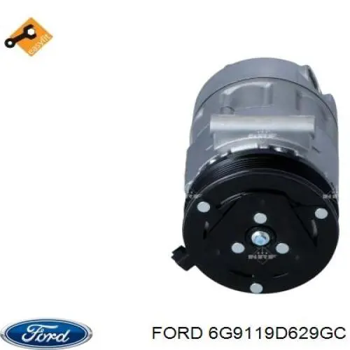 Sprężarka klimatyzacji Ford 6G9119D629GC cena, od 219,86 USD