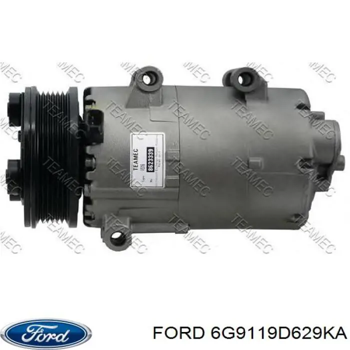 Sprężarka klimatyzacji Ford 6G9119D629KA