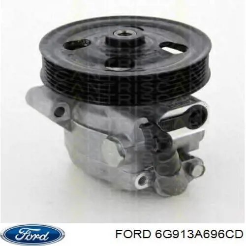6G913A696CD Ford Pompa wspomagania hydraulicznego kierownicy