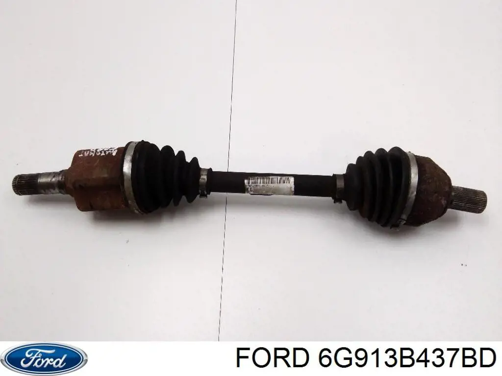Półoś napędowa przednia lewa Ford 6G913B437BD cena, od 71,51 USD
