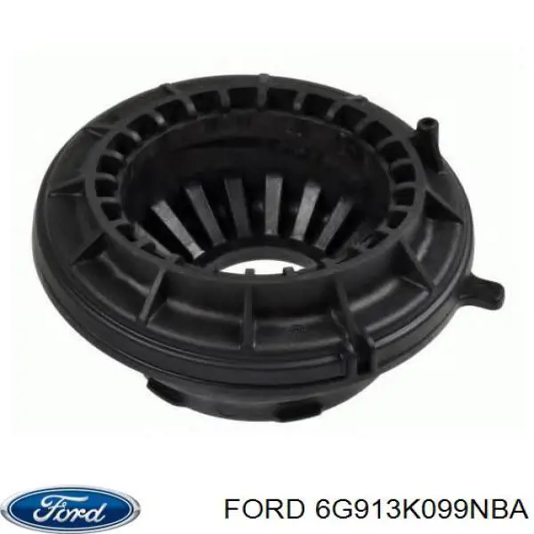Do koszyka 6G913K099NBA Ford Pierścień gumowy sprężyny przedniej dolny