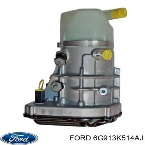 Do koszyka 6G913K514AJ Ford Pompa wspomagania hydraulicznego kierownicy