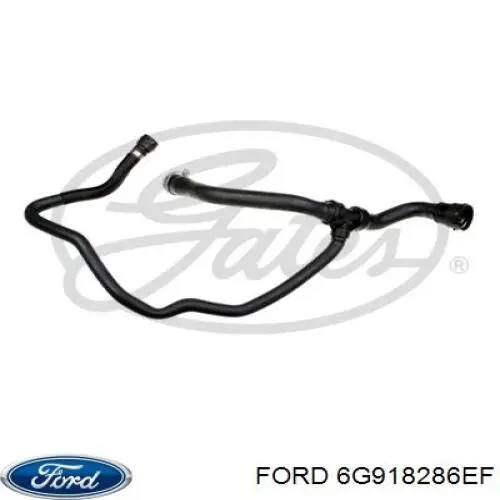 1468926 Ford Przewód (króciec) chłodnicy górny