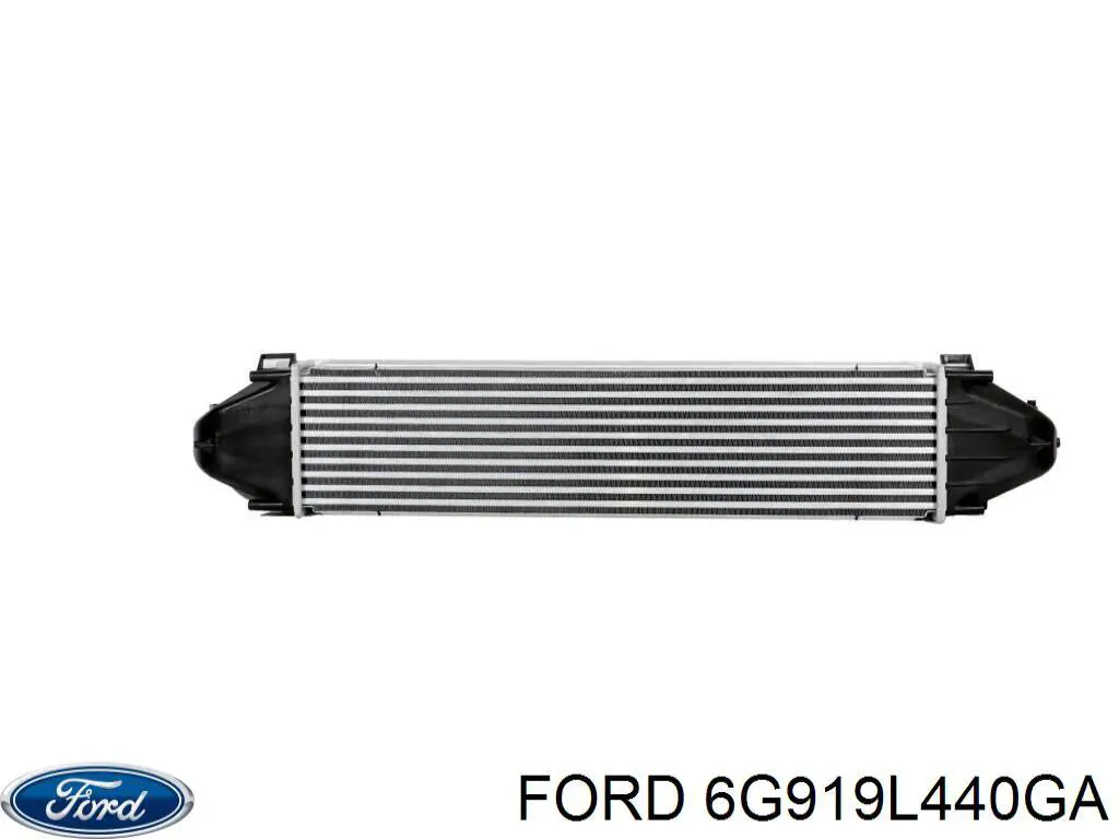 Do koszyka 6G919L440GA Ford Chłodnica intercoolera