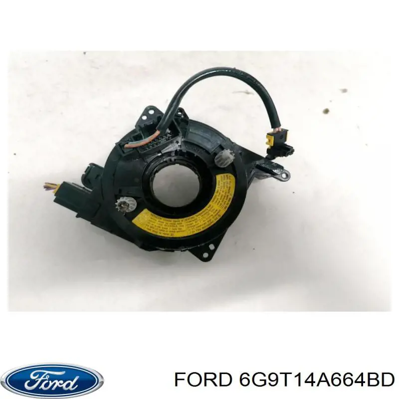 Pierścień kontaktowy AIRBAG, taśma kierownicy Ford 6G9T14A664BD cena, od 56,98 USD