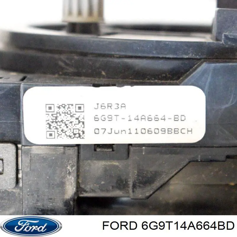 Do koszyka 6G9T14A664BD Ford Pierścień kontaktowy AIRBAG, taśma kierownicy