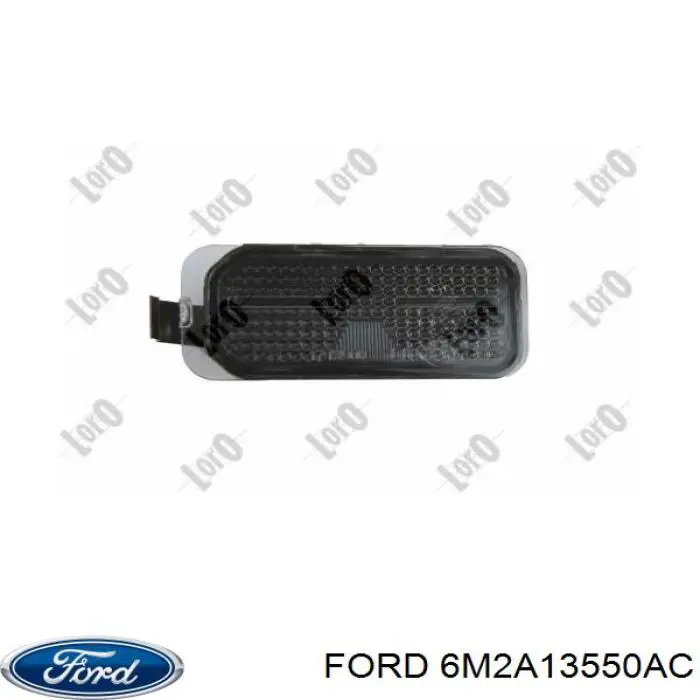6M2A13550AC Ford Lampa oświetlenia tylnej tablicy rejestracyjnej