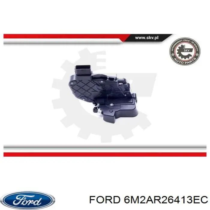 Zamek drzwi tylnych lewych Ford 1791423 cena, od 57,46 USD