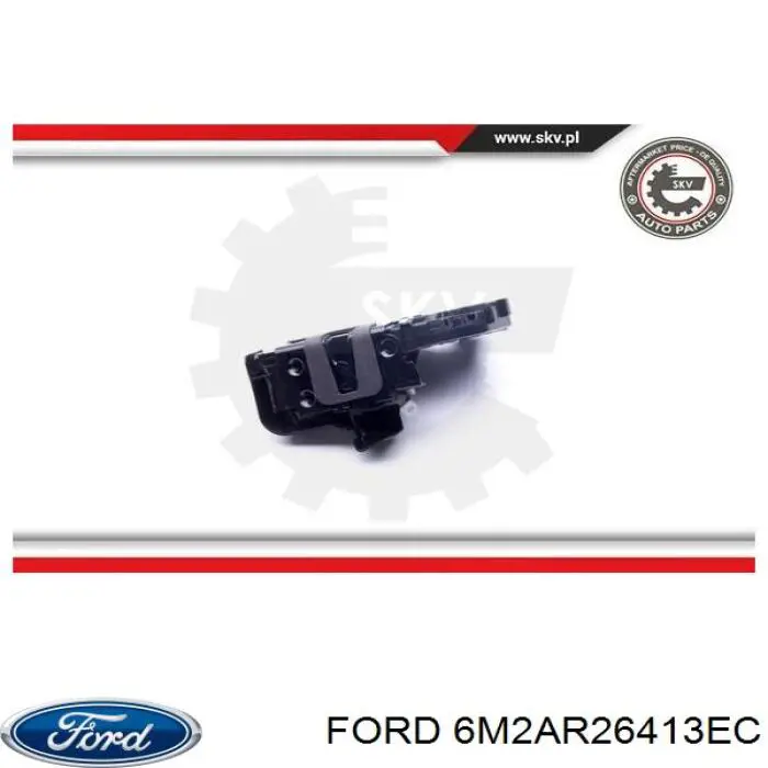 6M2AR26413EC Ford Zamek drzwi tylnych lewych