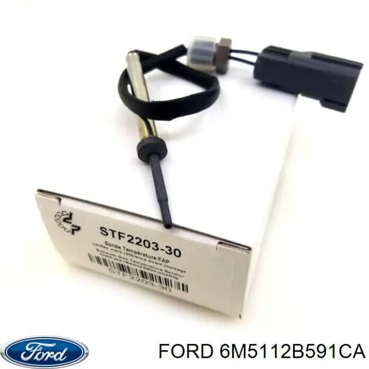 6M5112B591CA Ford Czujnik temperatury spalin, w katalizatorze
