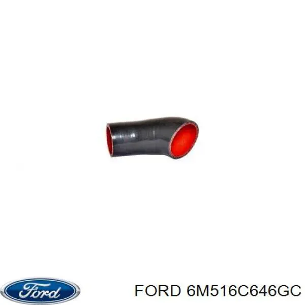 6M516C646GC Ford Przewód (króciec) intercoolera
