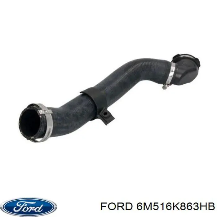 Do koszyka 6M516K863HB Ford Przewód (króciec) intercoolera