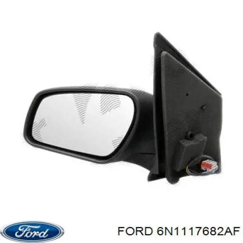 Do koszyka 6N1117682AF Ford Lusterko wsteczne prawe