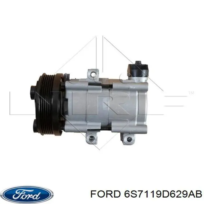 Sprężarka klimatyzacji Ford 6S7119D629AB cena, od 90,24 USD