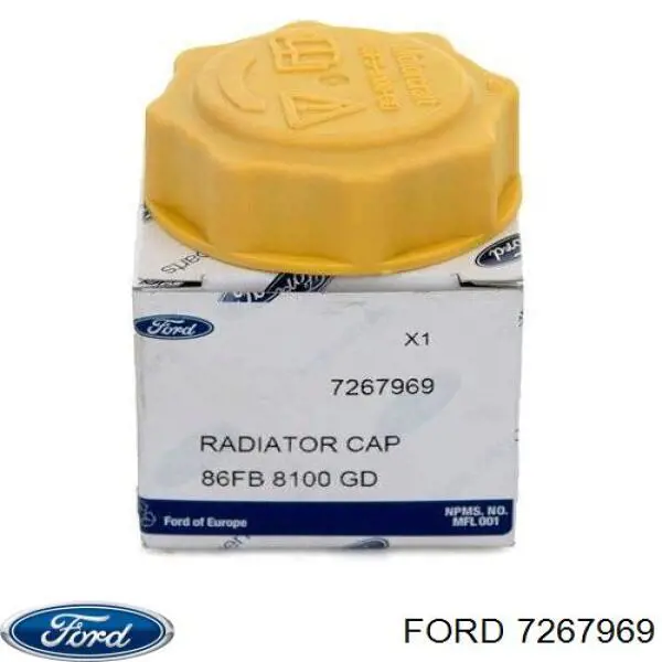 7267969 Ford Pokrywa (korek) zbiornika wyrównawczego