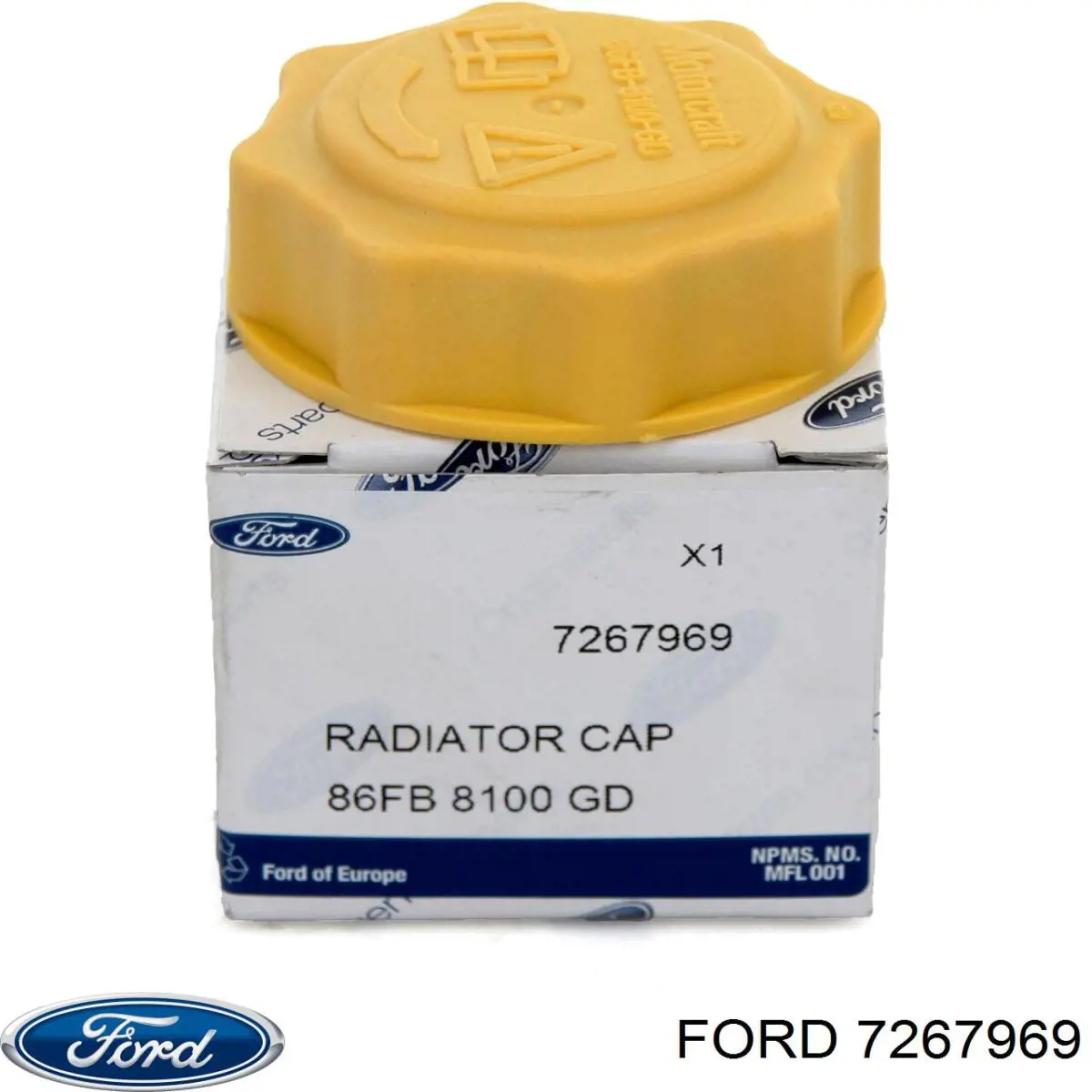 Pokrywa (korek) zbiornika wyrównawczego Ford 7267969 cena, od 4,66 USD