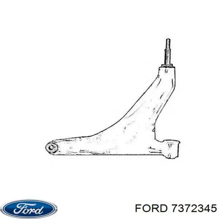  Wahacz zawieszenia przedniego dolny prawy Ford Scorpio 2