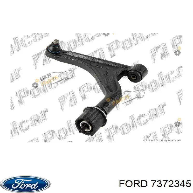 Do koszyka 7372345 Ford Wahacz zawieszenia przedniego dolny prawy