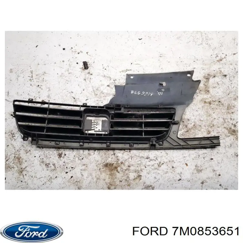 Atrapa chłodnicy Volkswagen Sharan I minivan (7M8, 7M9, 7M6) (1995 - 2010) cena, od 64,56 USD