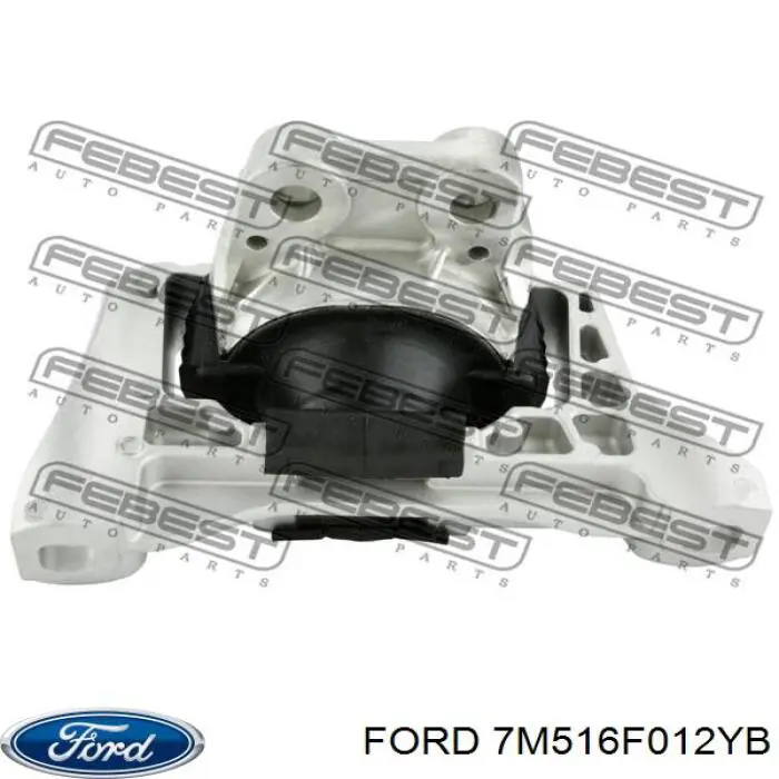 7M516F012YB Ford Poduszka (podpora) silnika prawa