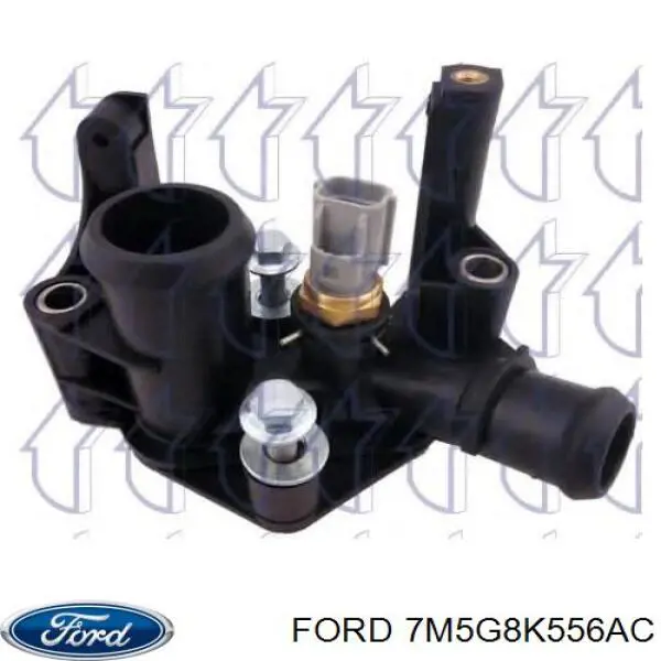 Kołnierz układu chłodzenia (trójnik) Ford 7M5G8K556AC cena, od 45,45 USD
