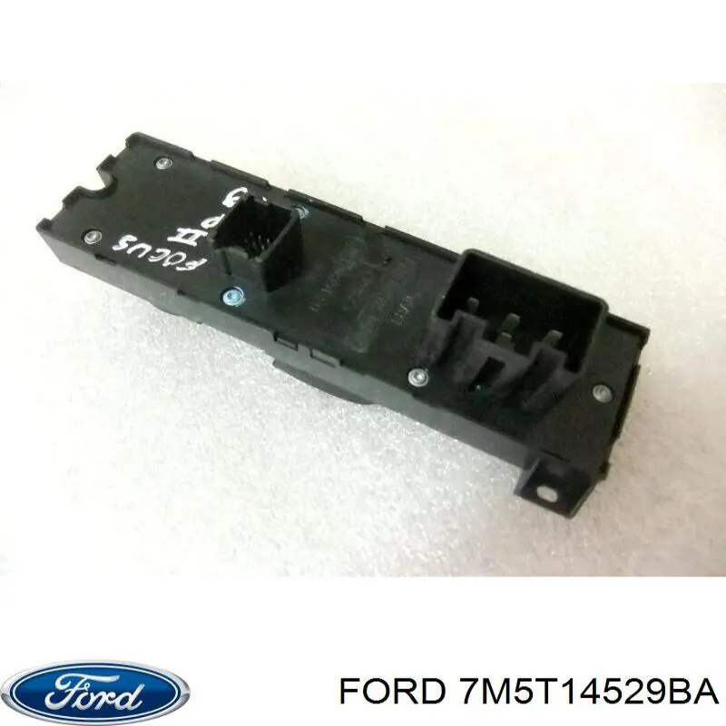 7M5T14529BA Ford panel przyciskowy sterowania podnośnikiem szyby przedni lewy