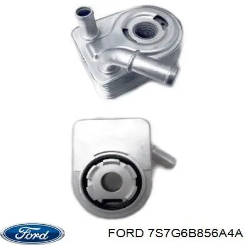 Chłodnica oleju Ford 7S7G6B856A4A cena, od 54,80 USD