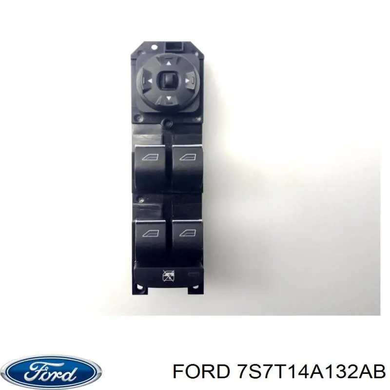 Panel przyciskowy sterowania podnośnikiem szyby przedni lewy Ford 7S7T14A132AB cena, od 40,86 USD