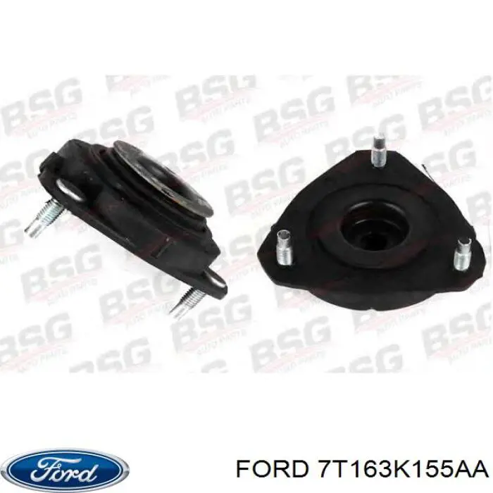 Do koszyka 7T163K155AA Ford Poduszka amortyzatora przedniego