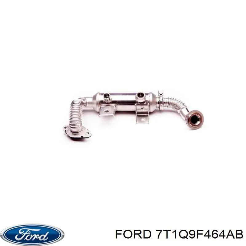 7T1Q9F464AB Ford Chłodnica układu recyrkulacji spalin EGR