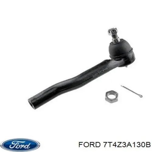 7T4Z3A130B Ford Końcówka drążka kierowniczego zewnętrzna