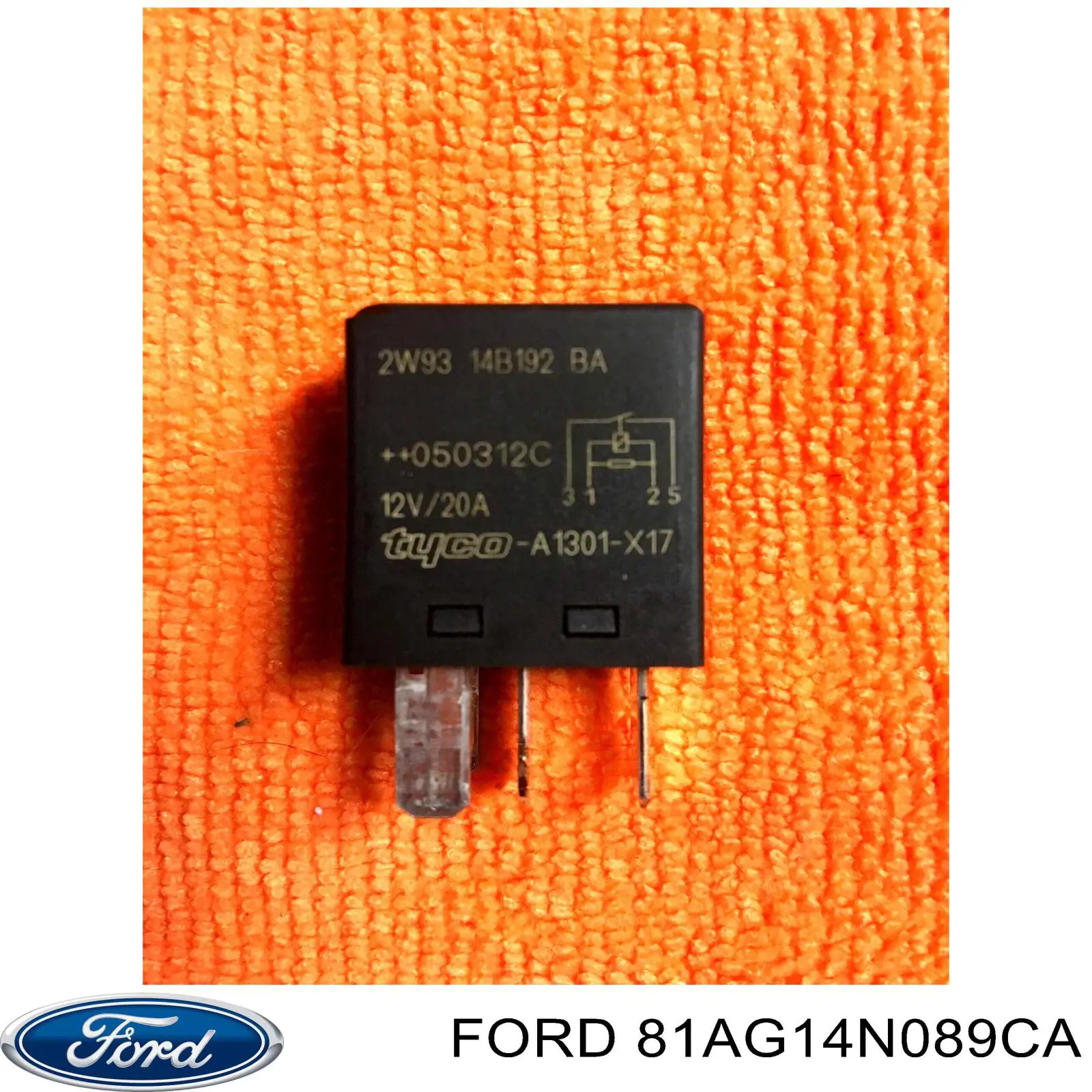 81AG14N089CA Ford Przekaźnik wentylatora
