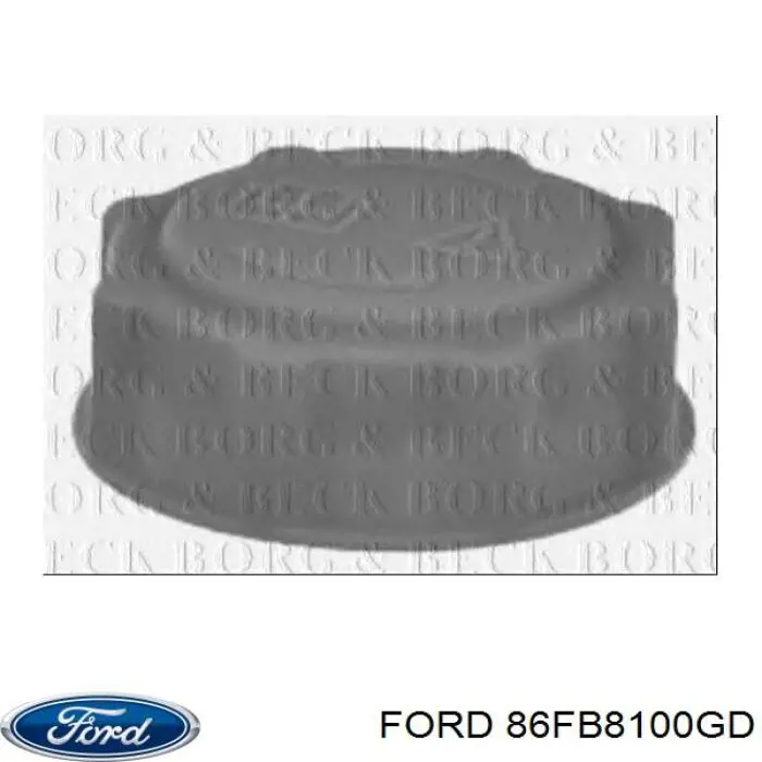 86FB8100GD Ford Pokrywa (korek) zbiornika wyrównawczego