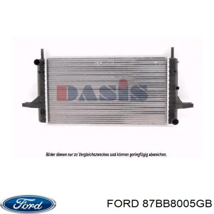 Chłodnica silnika do Ford Sierra I GBC