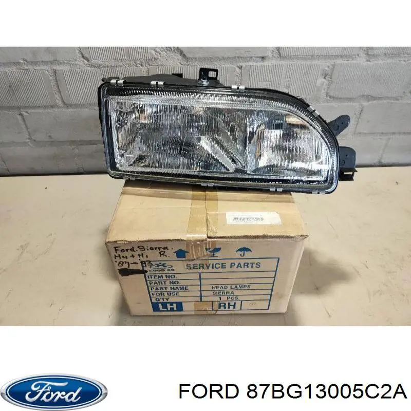 Reflektor prawy 6194031 Ford