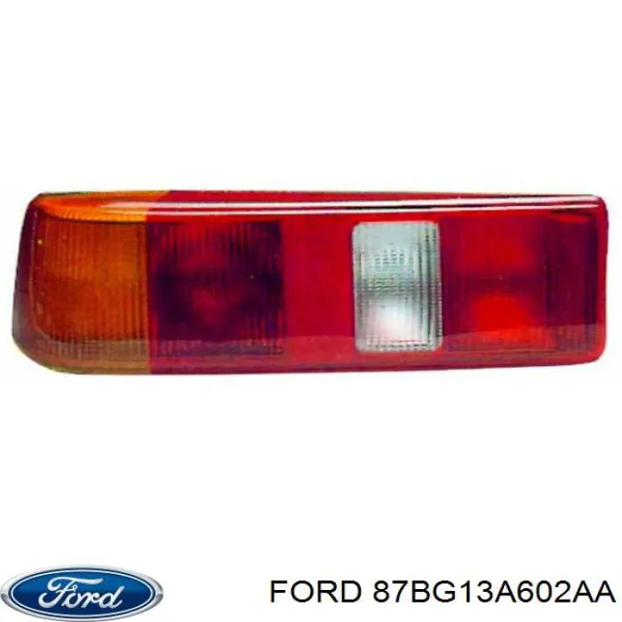 Lampa zespolona tylna prawa do Ford Sierra II GBG, GB4