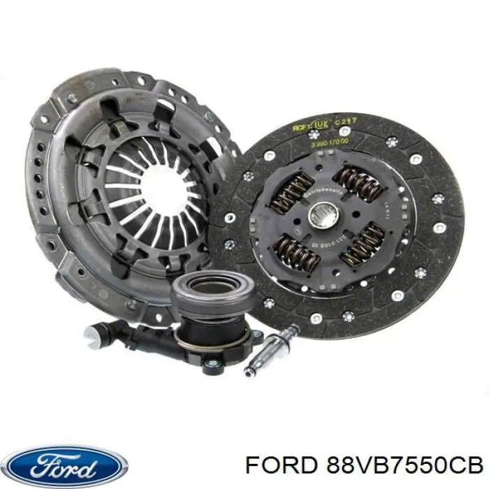 Tarcza sprzęgła Ford 88VB7550CB cena, od 49,74 USD