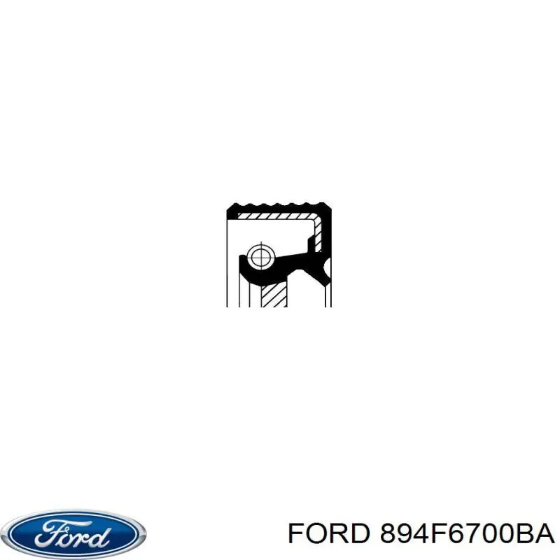 894F6700BA Ford Uszczelniacz wału korbowego przedni